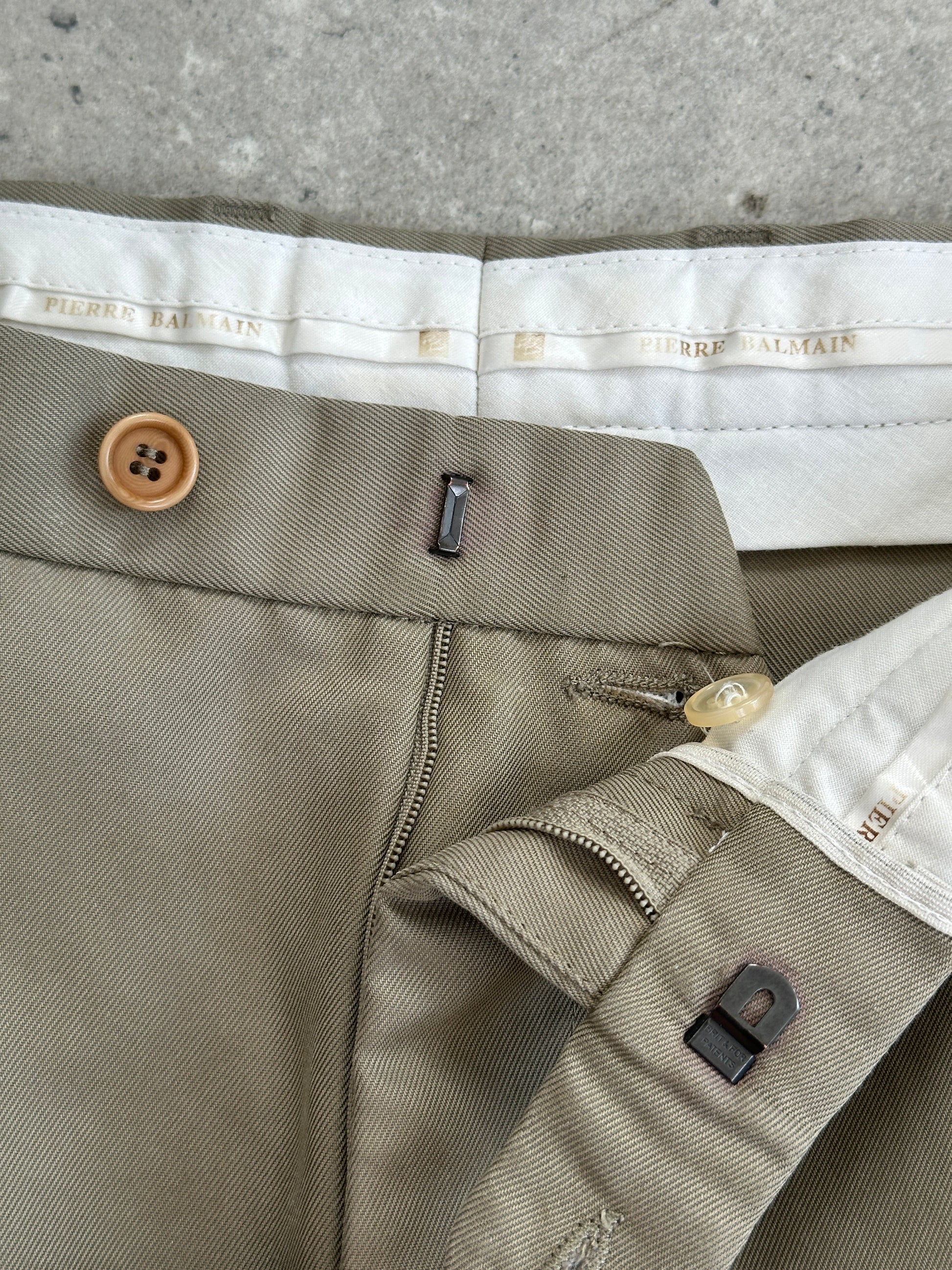 Pierre Balmain 1990s Straight Leg Tailored Trousers - W32