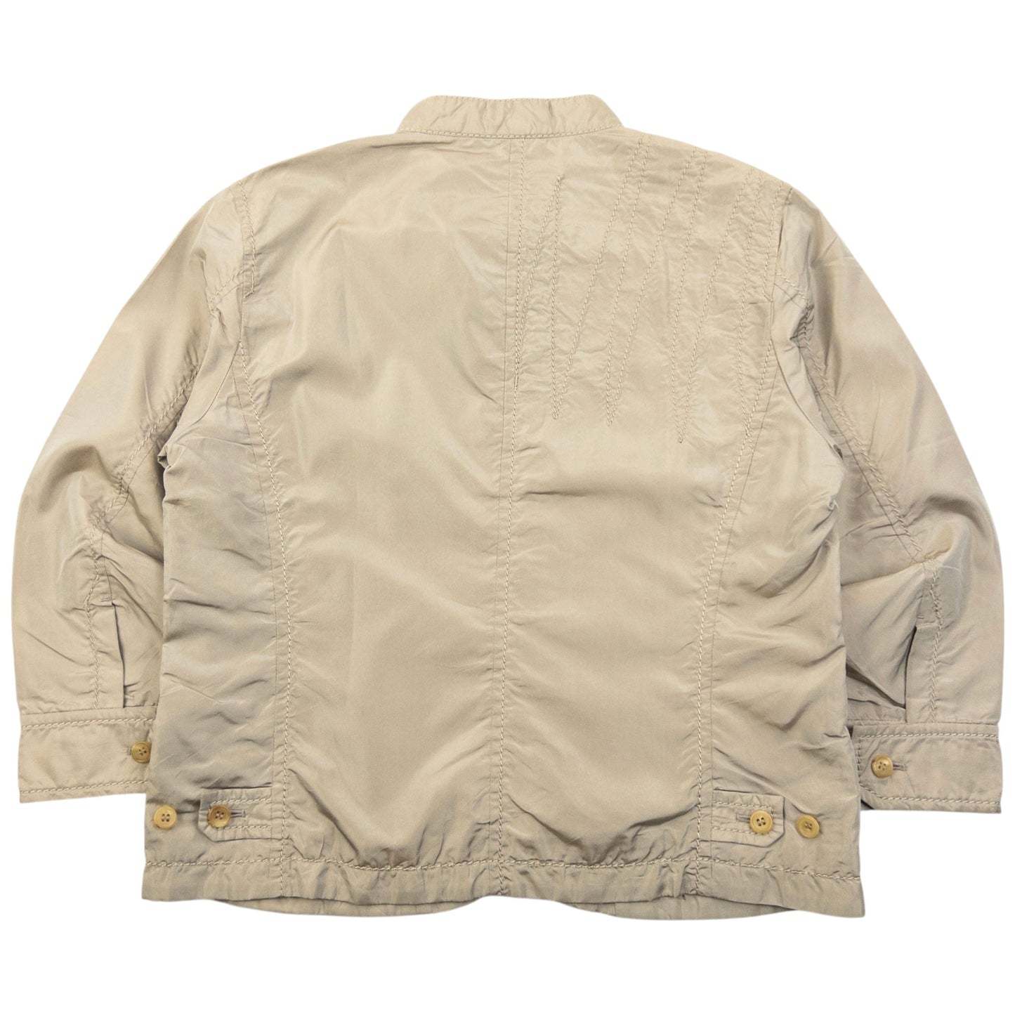 Vintage 90s Issey Miyake Fete Silk Jacket Womens Size S | Small, Grey