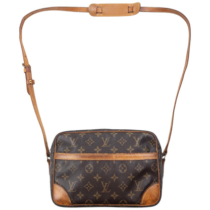 Vintage 90s Louis Vuitton Trocadero Monogram Leather Crossbody Bag