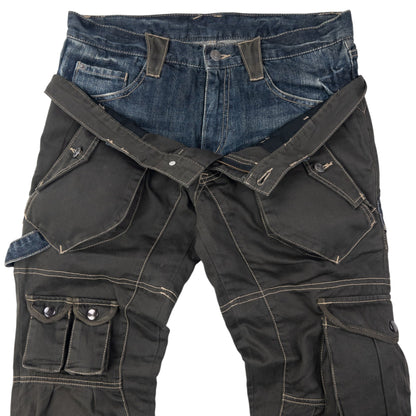 Vintage 2000s PPFM Layered Denim Jeans Size W32