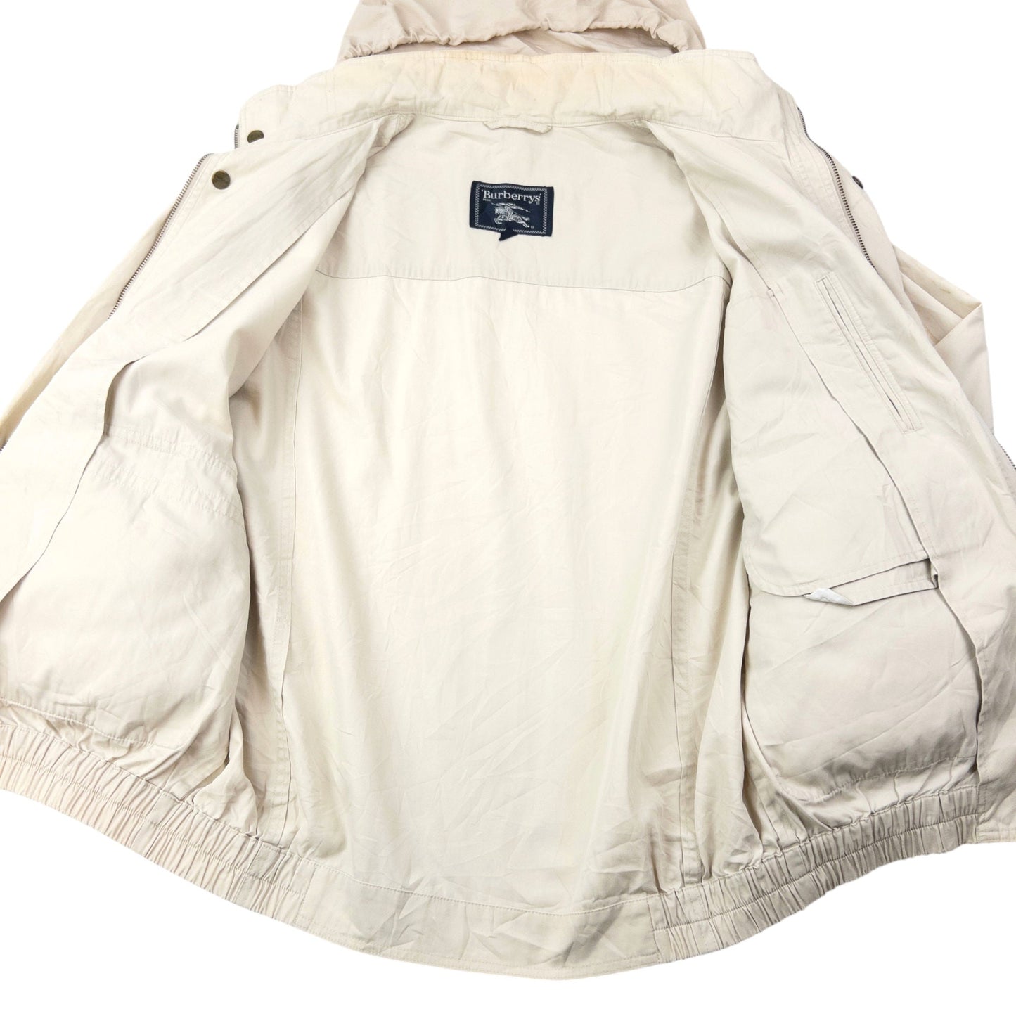Vintage 90s Burberry Zip Up Jacket Size M | Medium, Multicoloured