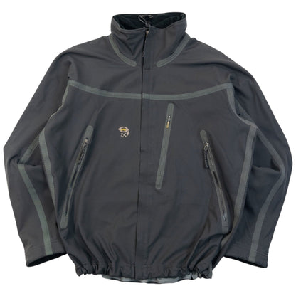 Vintage 2000s Mountain Hardwear Conduit Softshell Zip Up Jacket Size S | Small, Grey