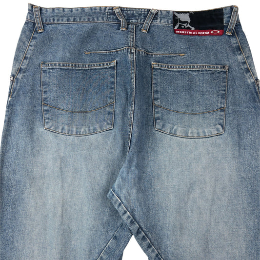 Vintage 2000s Oakley Industrial Denim Jeans Size W36 | W36, Blue