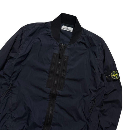 Stone Island Garment Dyed Crinkle Reps Jacket | Medium, Navy
