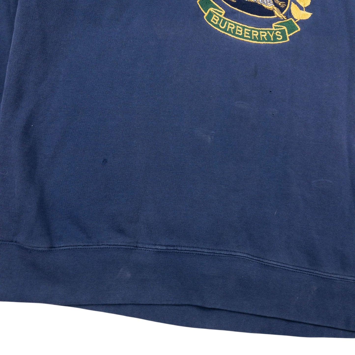 Vintage Burberry Embroidered Sweatshirt Size M