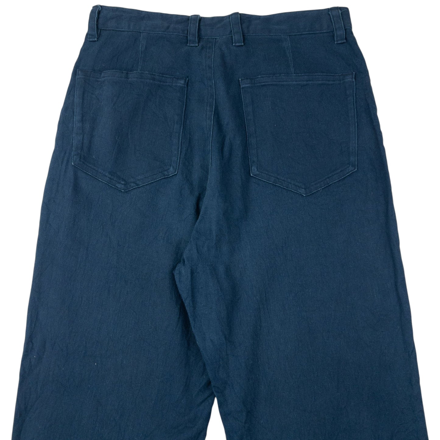 Vintage 2000s Issey Miyake High Waisted Trousers Size W26 | W26, Navy
