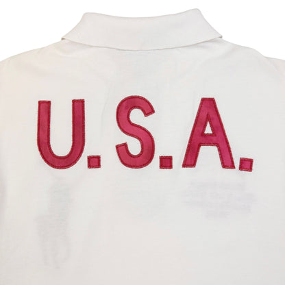 Vintage Polo Ralph Lauren USA Track & Field Championship Polo Shirt Size M