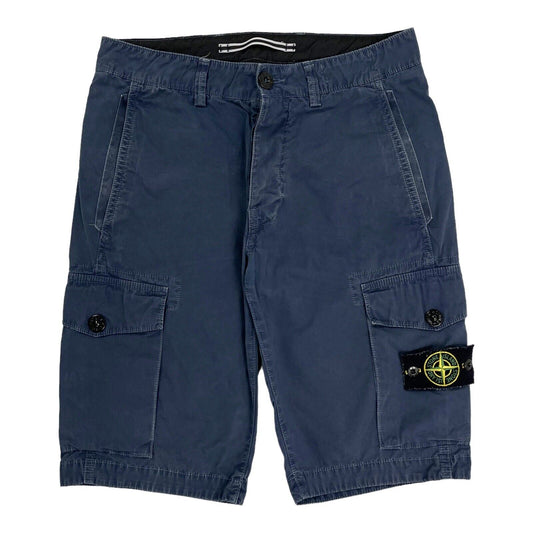 Stone Island Cargo Shorts, Size W28 | Stone island, Blue