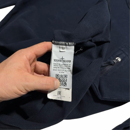 Stone Island Navy Ghost Pullover Crewneck | Large, Navy