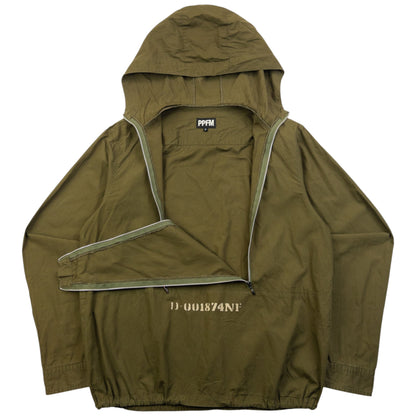 Vintage 2000s PPFM Double Zip Lightweight Pullover Jacket Size XS | XS, Green