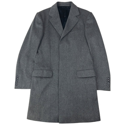 Vintage 90s Gucci Longline Wool Jacket Size M | Medium, Grey