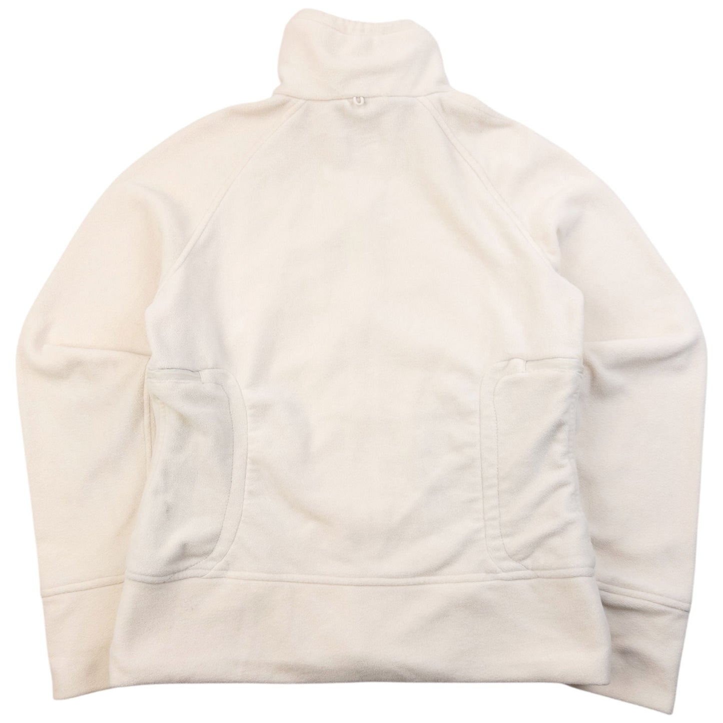 Vintage 90s Oakley Zip Up Fleece Jacket Womens Size M | Medium, Cream
