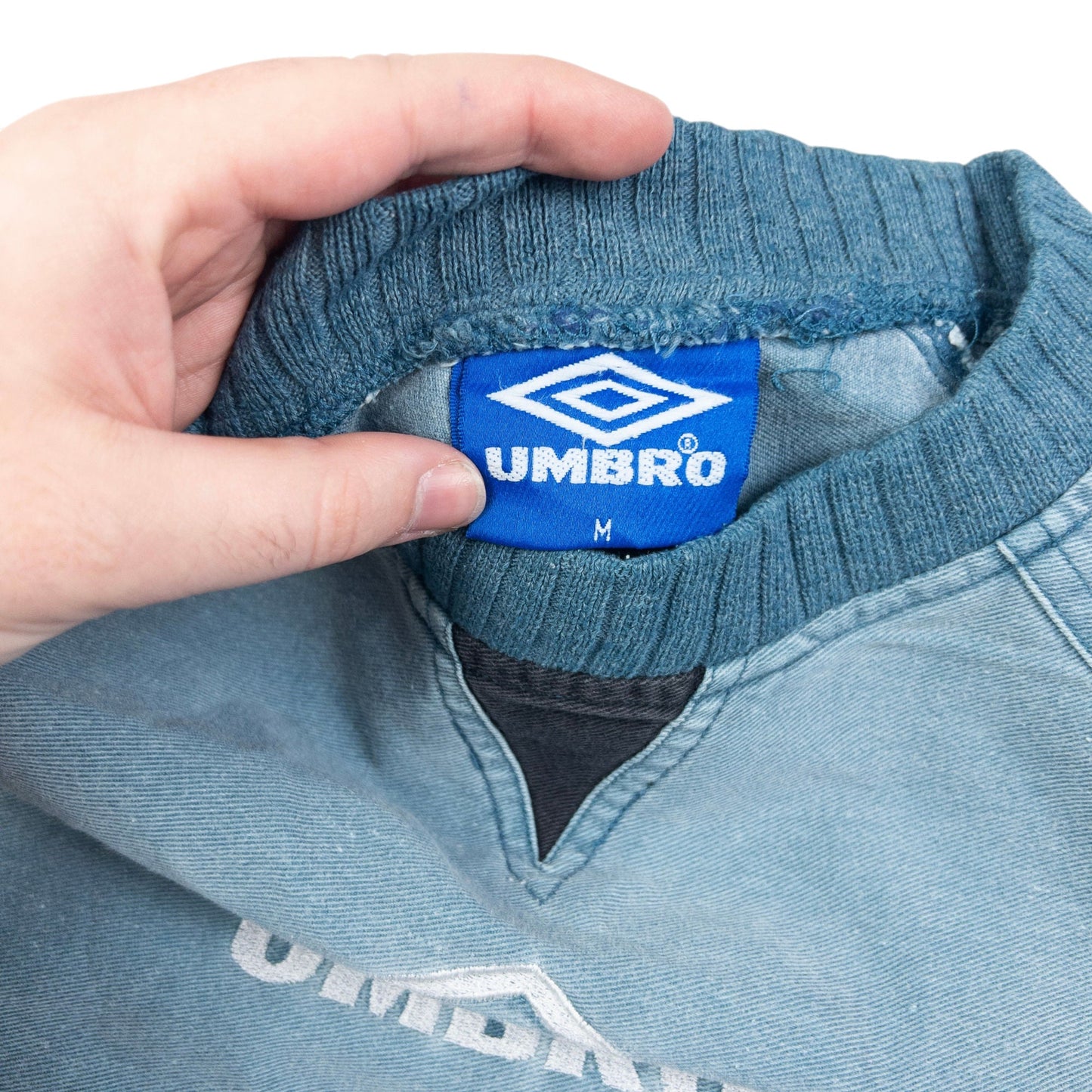 Vintage 1996 Umbro Drill 'LIam Gallagher' Sweatshirt Size XL