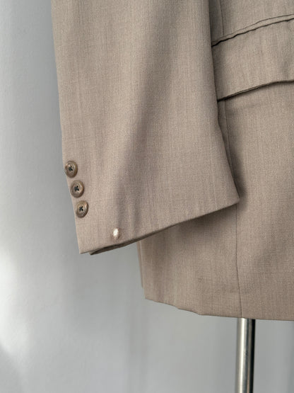 Christian Dior 1990s Pure Wool Single Breasted Blazer - L