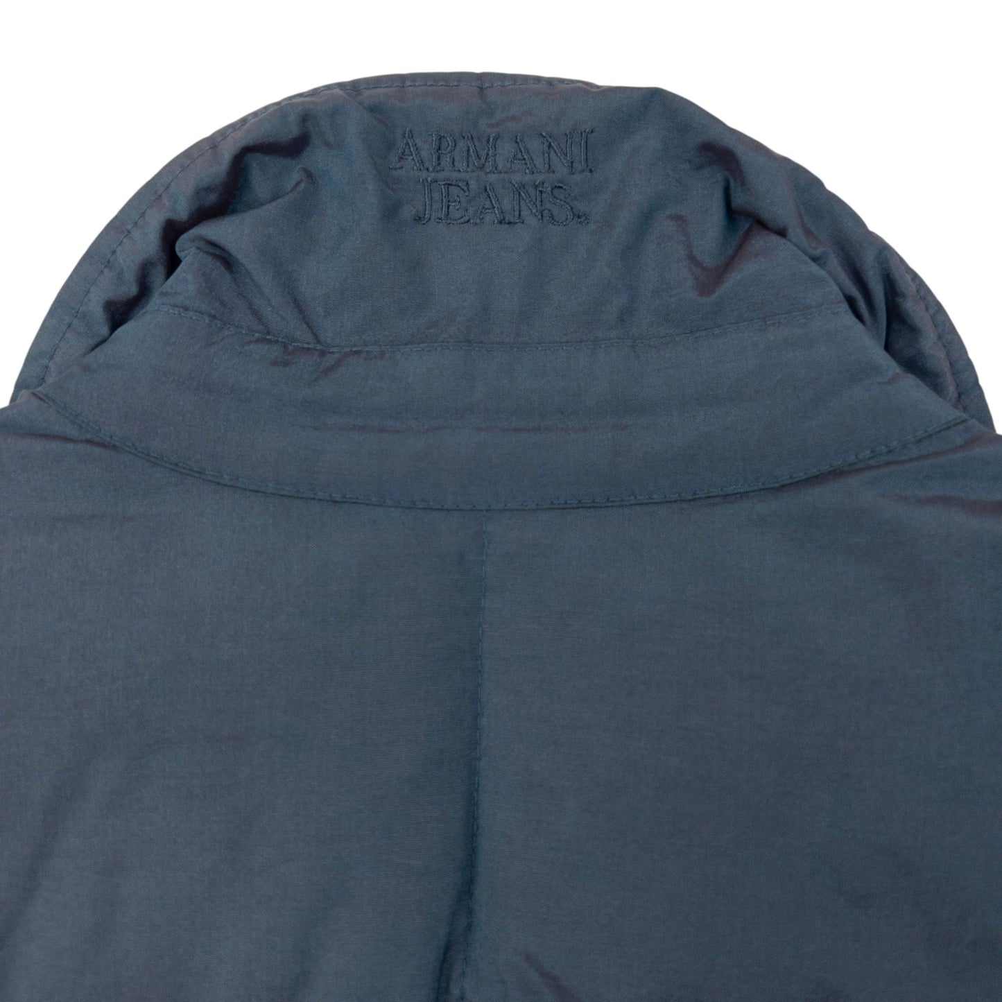 Vintage 2000s Armani Jeans Iridescent Quilted Jacket Size M