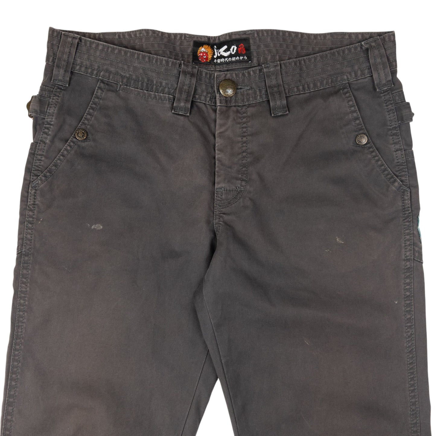 Vintage Jizo Bosatsu Embroidered Troll Trousers Size W34