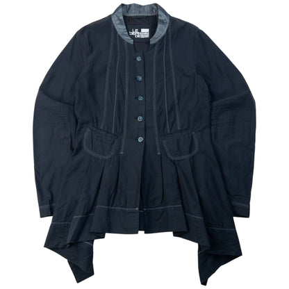 Vintage Marithe + Francois Girbaud Pleated Jacket Womens Size L | Large, Multicoloured