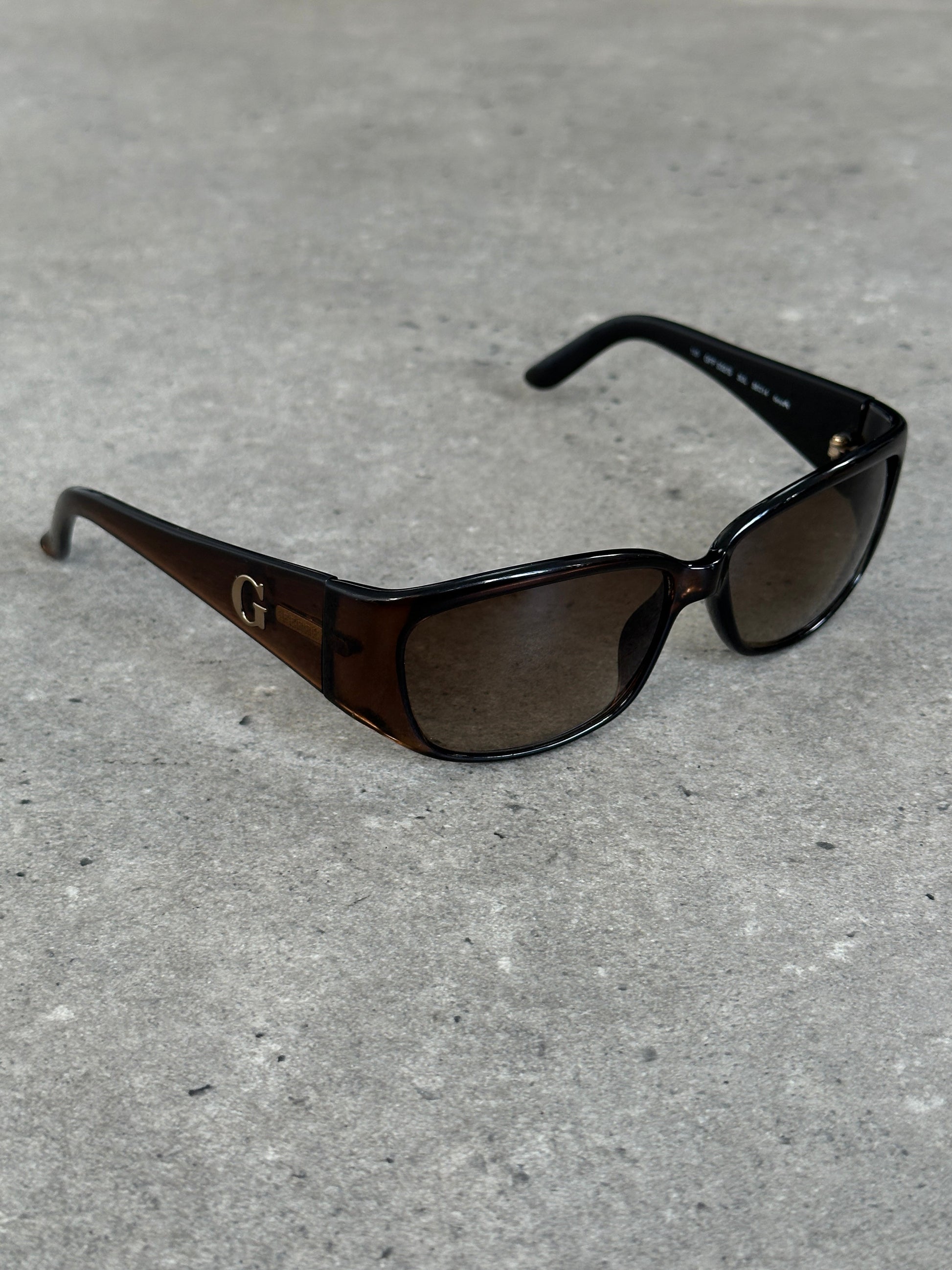 Gianfranco Ferre 1990s Oversized Rectangular Sunglasses