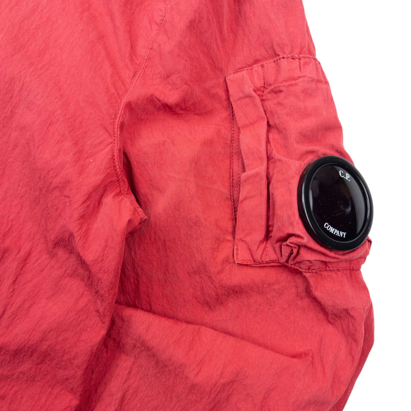 Vintage 2000s CP Company Lens Zip Up Jacket Size M | Medium, Red