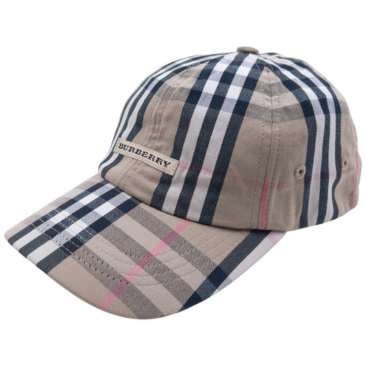 Vintage Burberry Nova Check Hat
