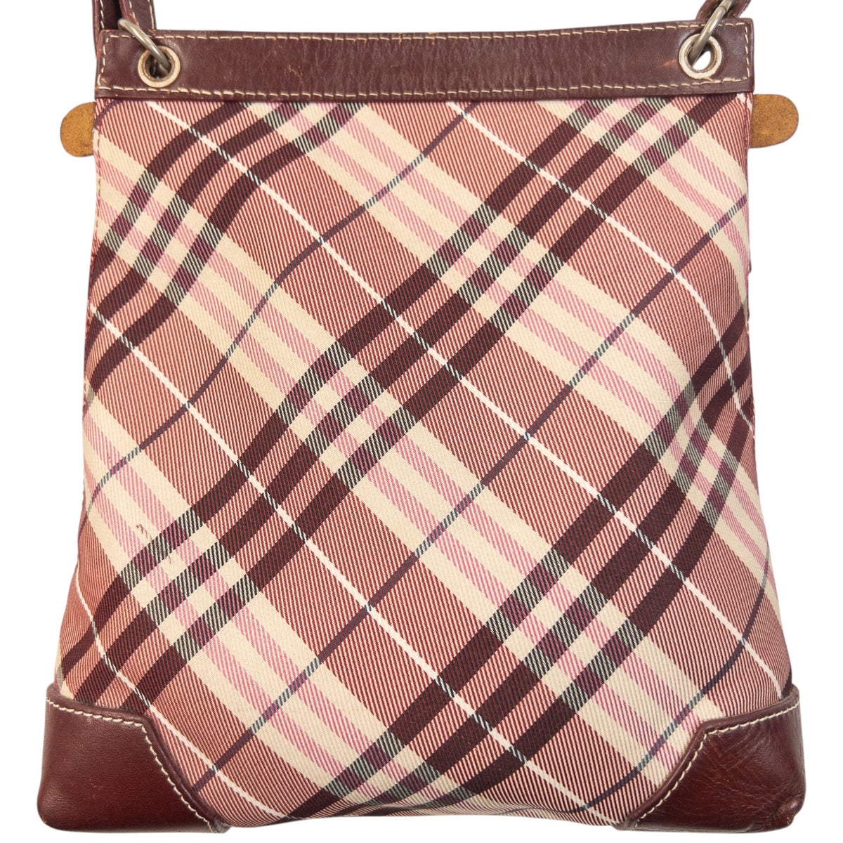 Vintage 2000s Burberry Blue Label Nova Check Crossbody Bag | O/S, Multicoloured