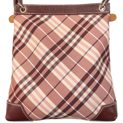 Vintage 2000s Burberry Blue Label Nova Check Crossbody Bag | O/S, Multicoloured