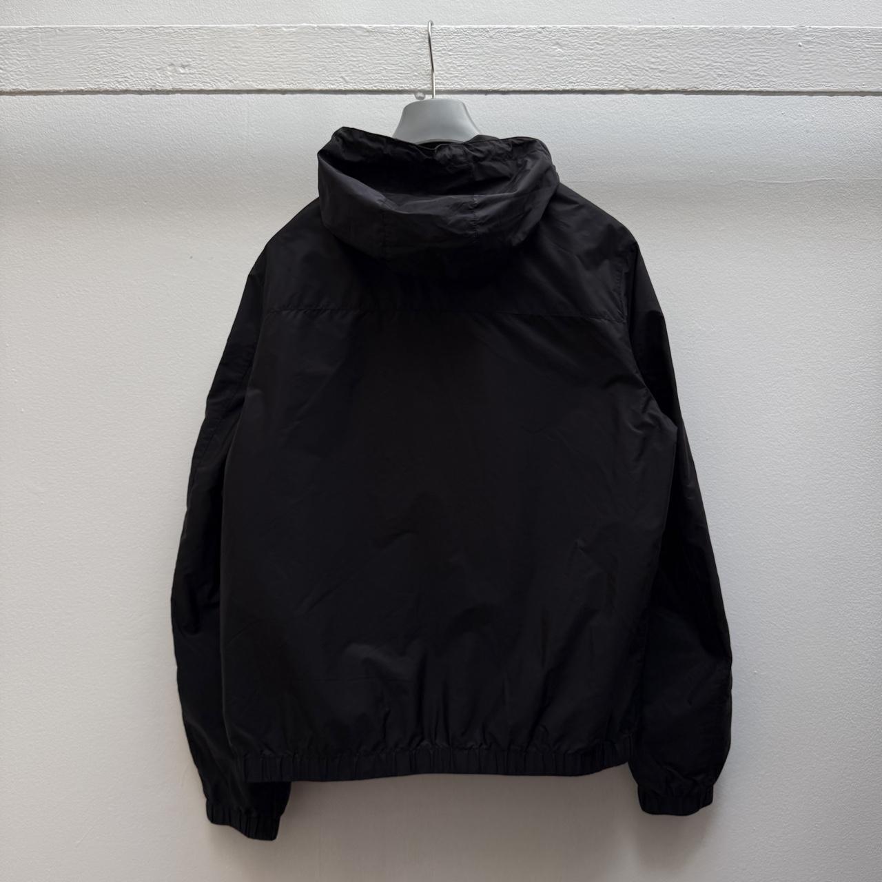 Prada Milano Windbreaker Jacket in Black (M/L) | Medium, Black