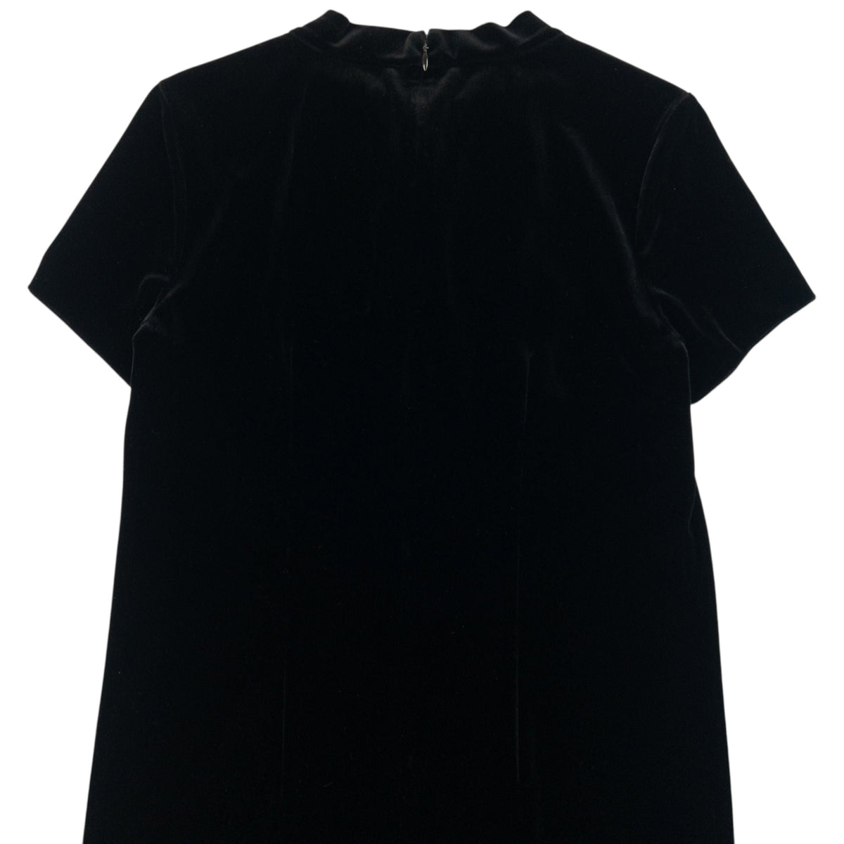 Vintage 90s Balenciaga La Mode Velvet Dress Womens Size S | Small, Black
