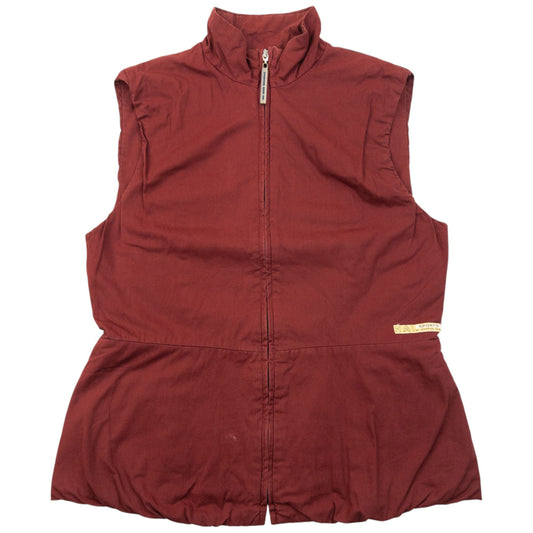 Vintage 90s Hai Sporting Gear By Issey Miyake Gilet Vest Womens Size M | Medium, Red