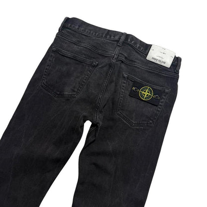 Stone Island Denim Jeans | W30, Black