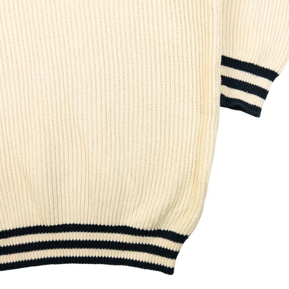 Vintage 90s Burberry Ribbed Knit Jumper Size S | Small, Multicoloured