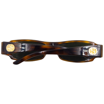 Vintage 1999 Gucci By Tom Ford Tortoise Shell Sunglasses | O/S, Brown