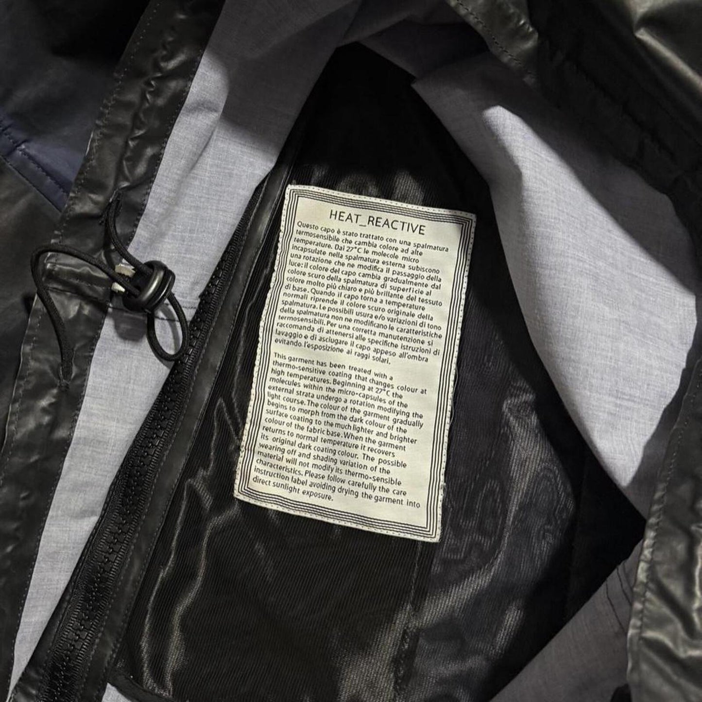 Stone Island S/S 2011 Heat Reactive Jacket | XL, Black