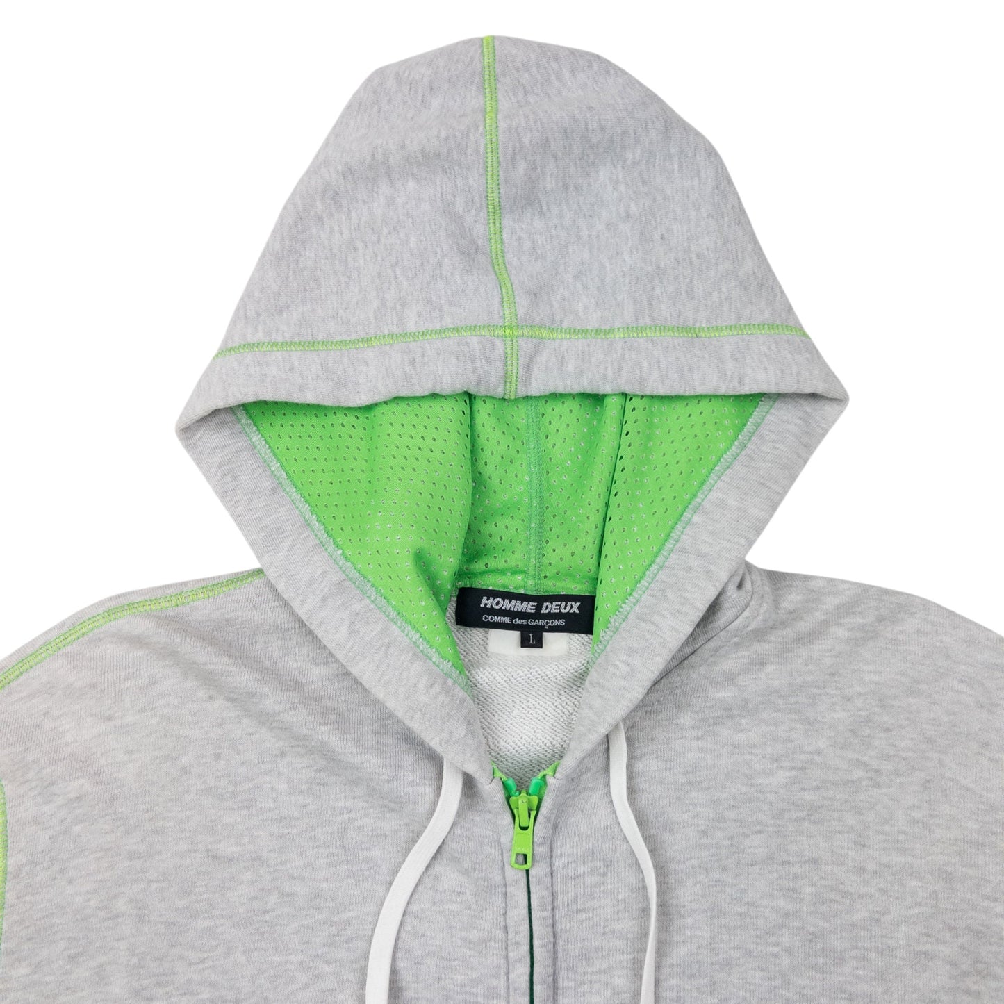 Vintage 2014 Comme Des Garçons Homme Deux Zip Up Hoodie Size L