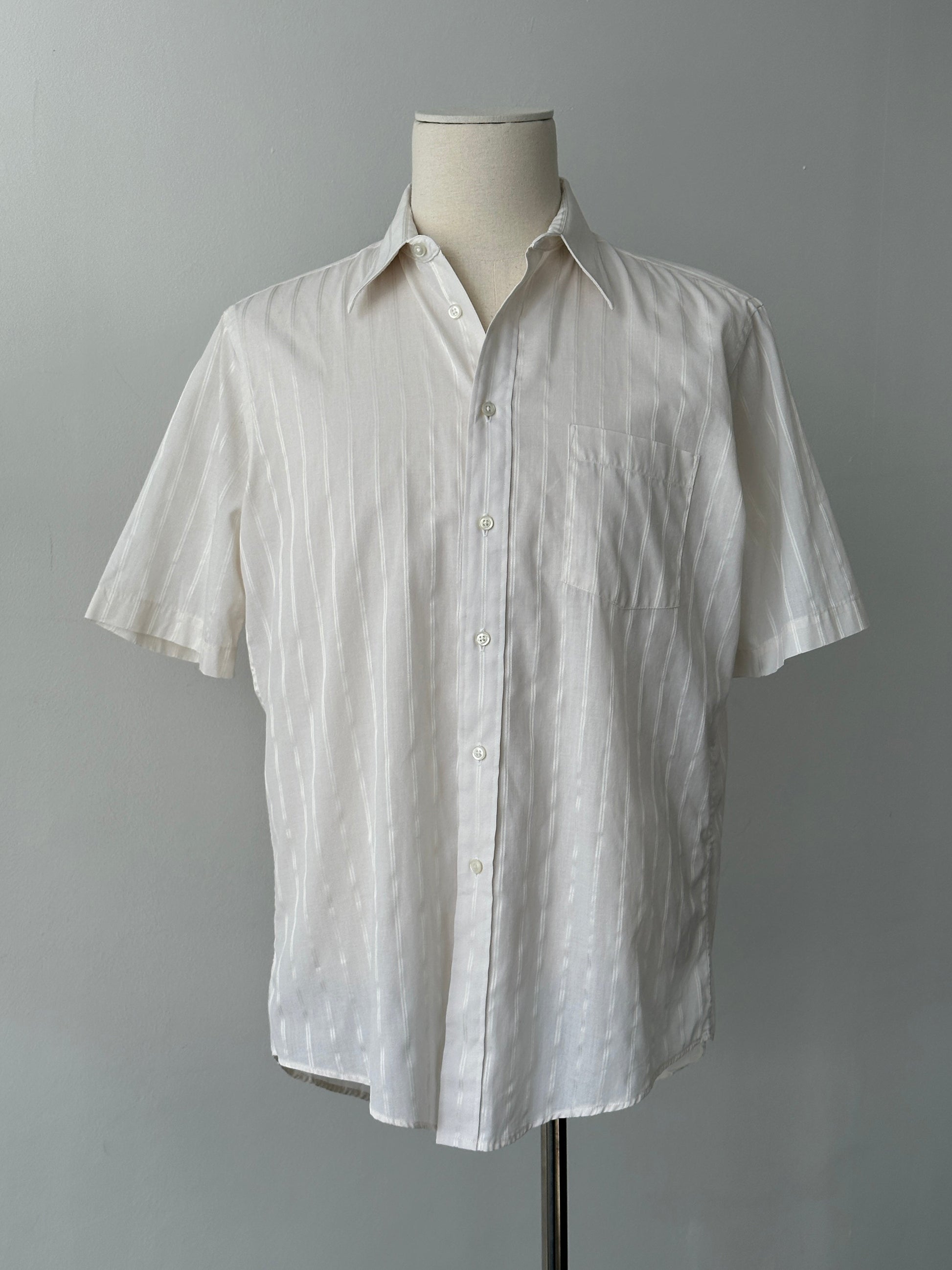 Christian Dior 1990s Cotton Short Sleeve Shirt - S