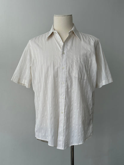 Christian Dior 1990s Cotton Short Sleeve Shirt - S