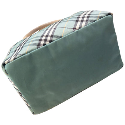 Vintage 2000s Burberry Blue Label Nova Check Handbag | O/S, Blue