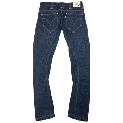 Vintage Levi's Low Rise Curved Leg Denim Jeans Womens Size W30