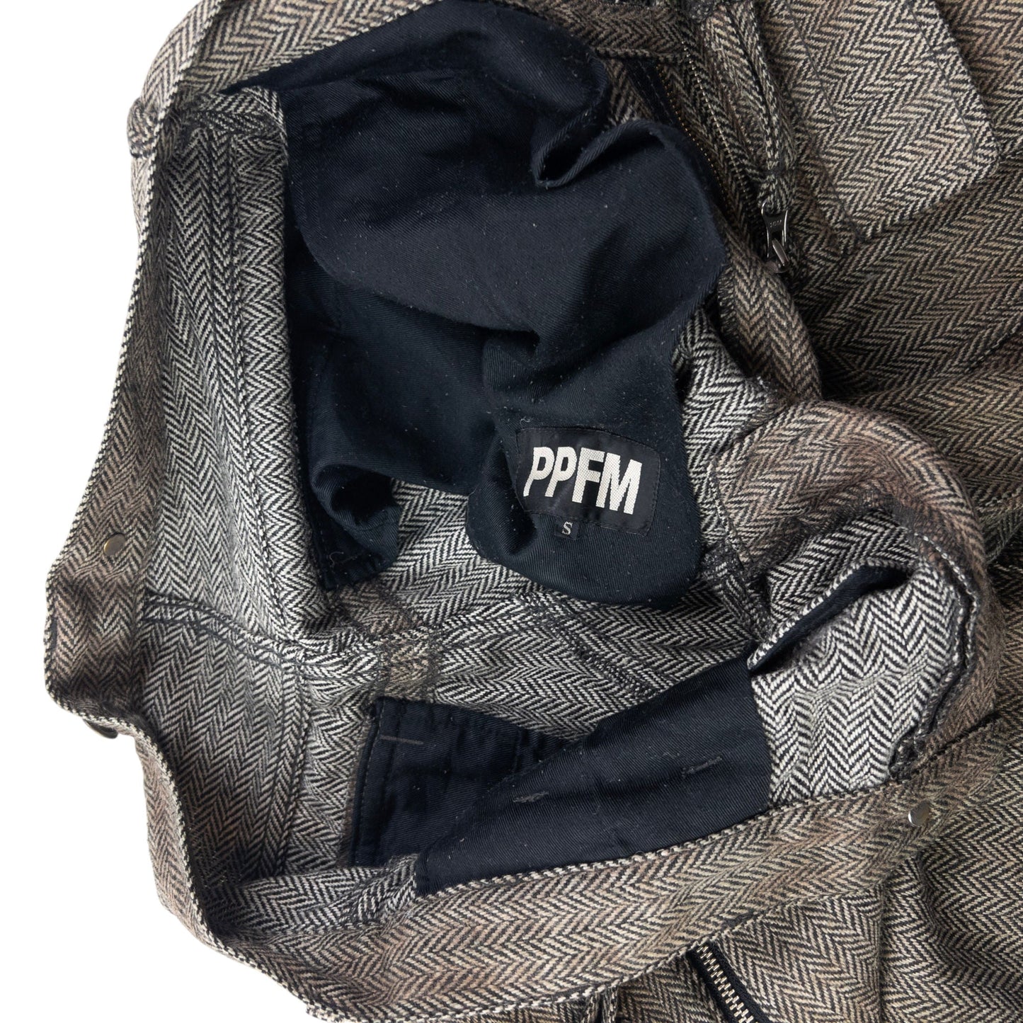 Vintage PPFM Wool Cargo Trousers Size W30