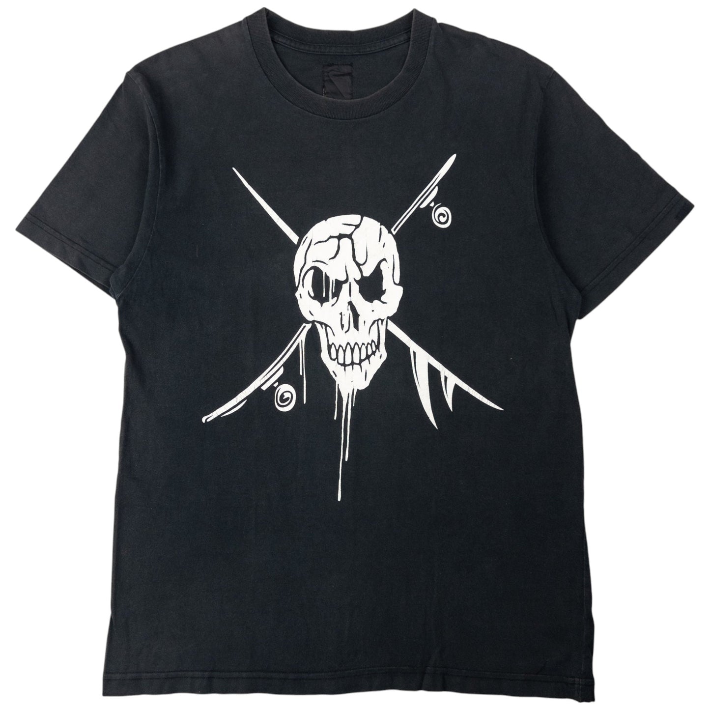 Stussy X Neighborhood Skull Skater Graphic T Shirt Size S