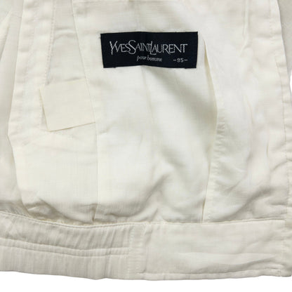 Vintage 2000s YSL Yves Saint Laurent Harrington Jacket Size S | Small, Red