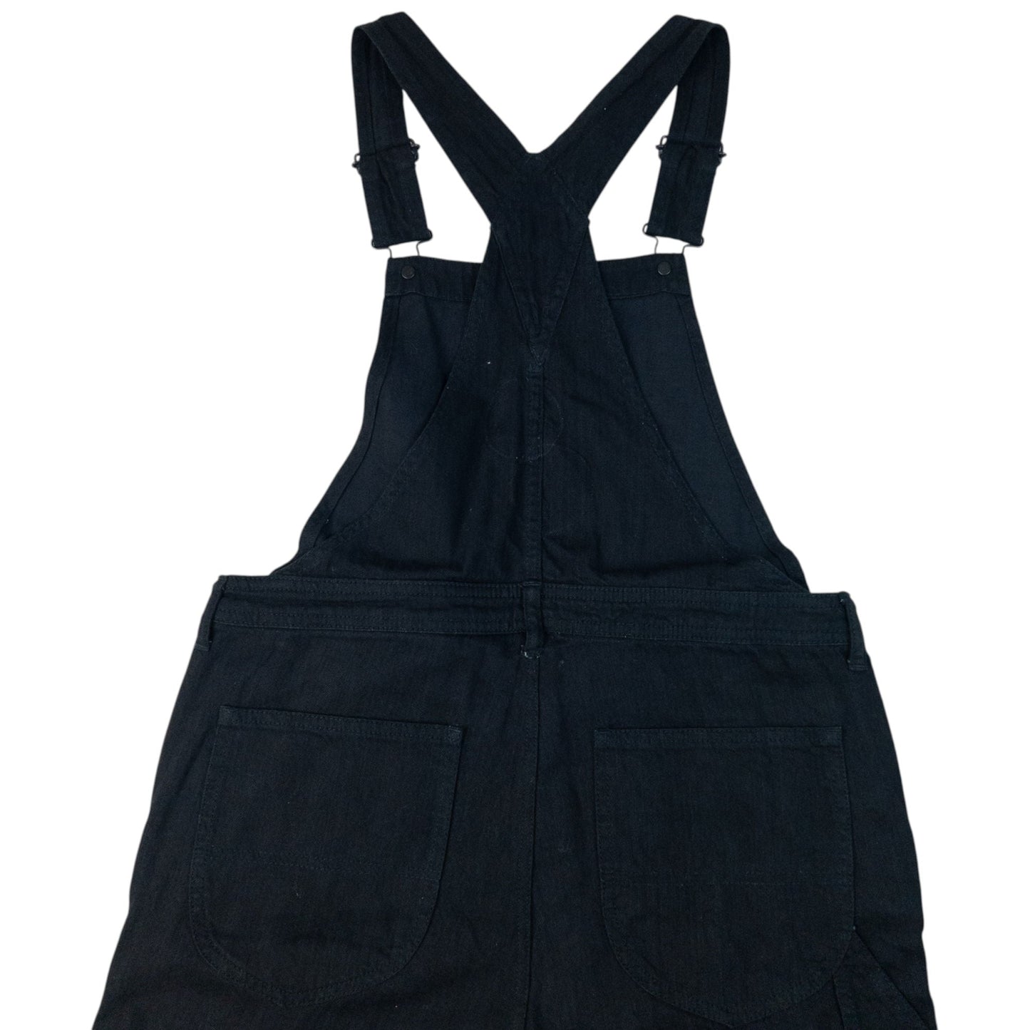 Vintage 2000s Hysteric Glamour Rolling Stones Tour Graphic Dungarees Womens Size M | Medium, Black