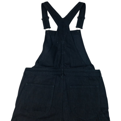 Vintage 2000s Hysteric Glamour Rolling Stones Tour Graphic Dungarees Womens Size M | Medium, Black