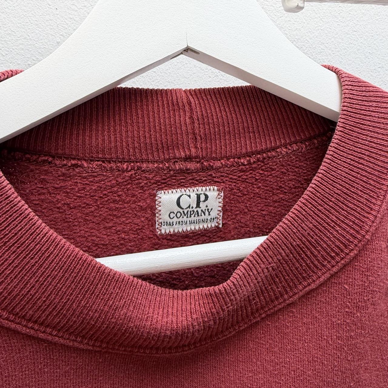 90’s CP Company Sweatshirt (M) | Medium, Red