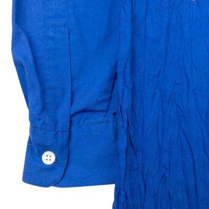 Vintage Issey Miyake Long Sleeve Button Up Crinkle Shirt Size S
