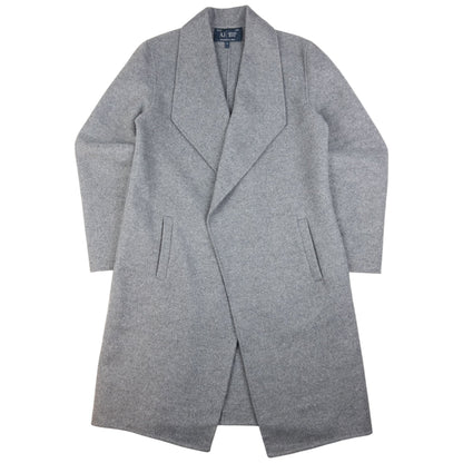 Vintage Armani Jeans Longline Wool Wrap Jacket Size M