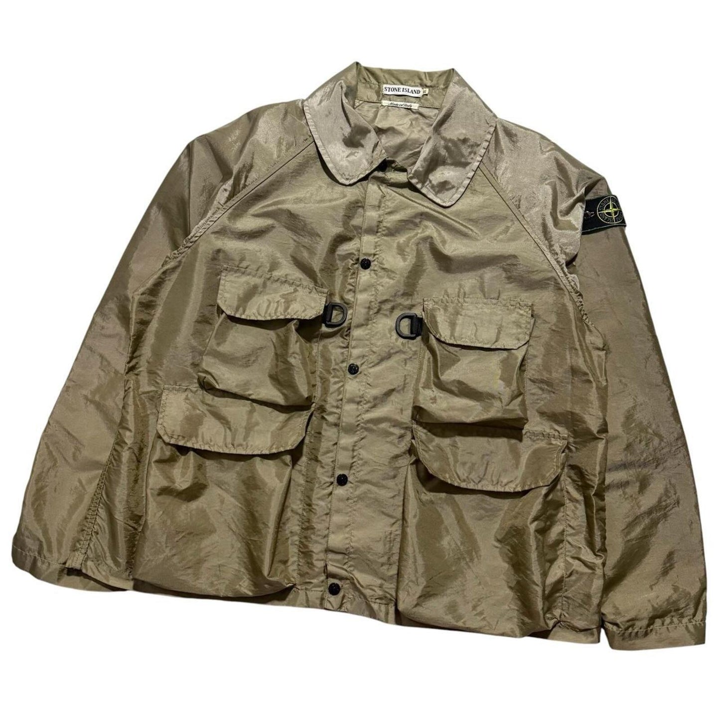 Stone Island 1995 D-ring Formula Steel Jacket | XL, Steel