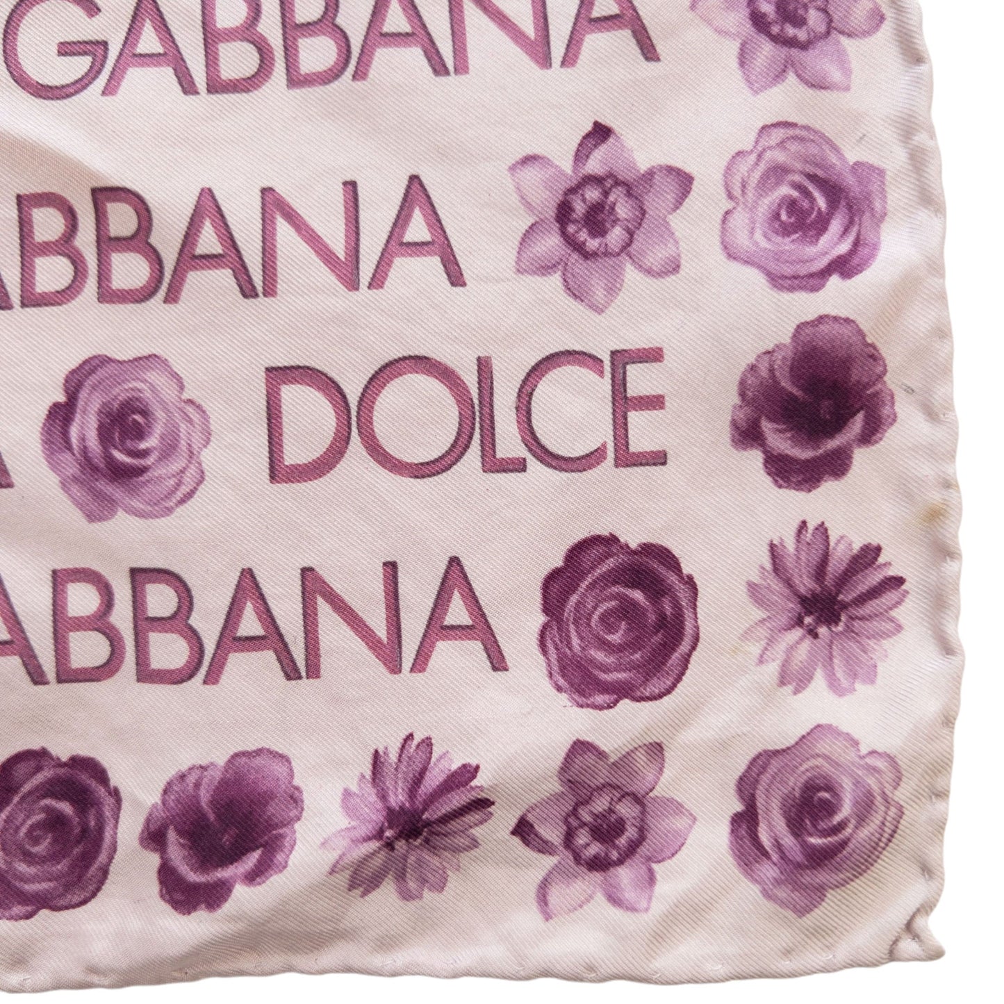 Vintage Dolce & Gabbana Silk Scarf