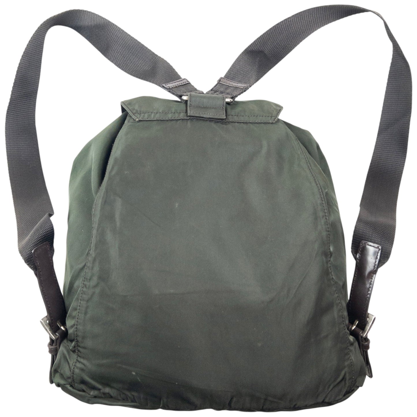 Vintage 2000s Prada Bucket Backpack | O/S, Brown