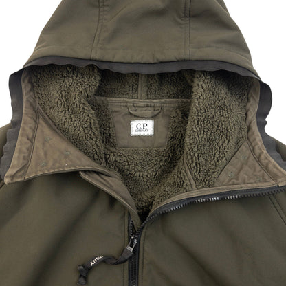 CP Company Fleece Lined Shell Jacket Size L | Large, Green